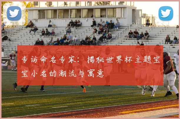 专访命名专家：揭秘世界杯主题宝宝小名的潮流与寓意